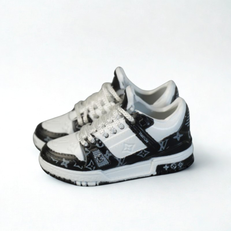 Labubu L.V Inspired Monogram Trainers - Multiple Colors