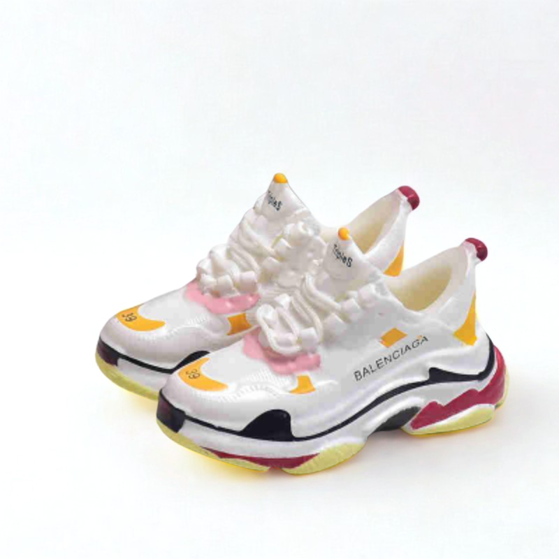 Labubu Designer Chunky Trainers - White Multicolor