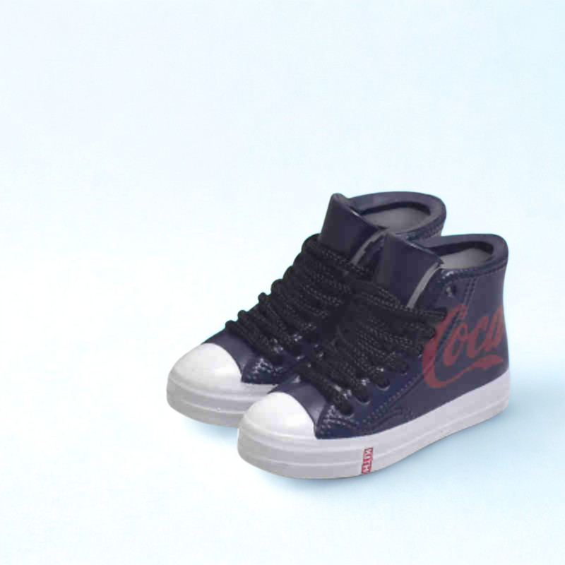 Labubu CV x Coke Inspired Miniature High Top Sneakers