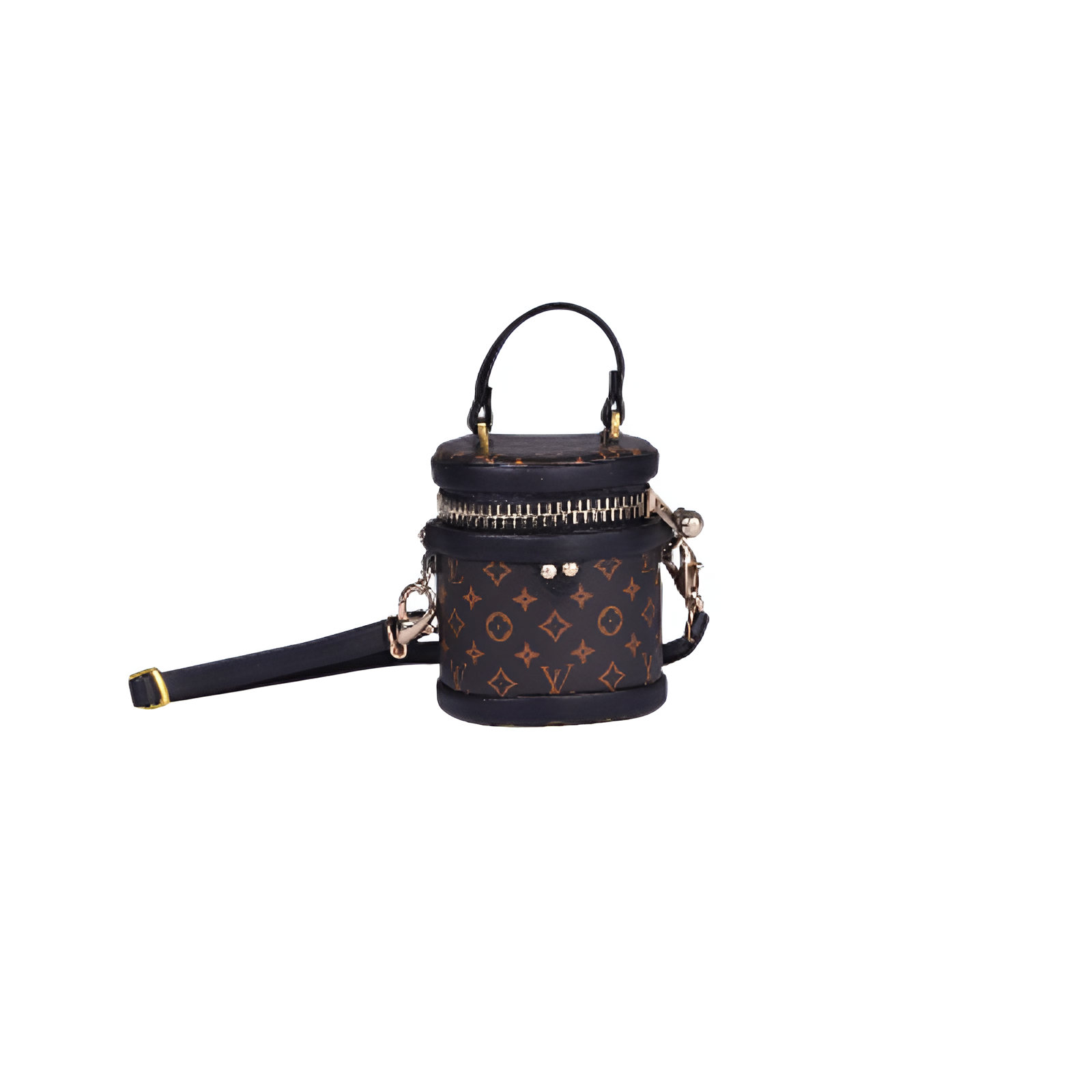 Labubu L.V Inspired Miniature Canister Bag
