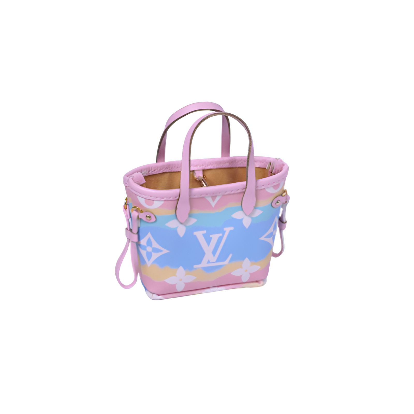 Labubu Miniature Monogram Neverfull Tote - L.V Inspired