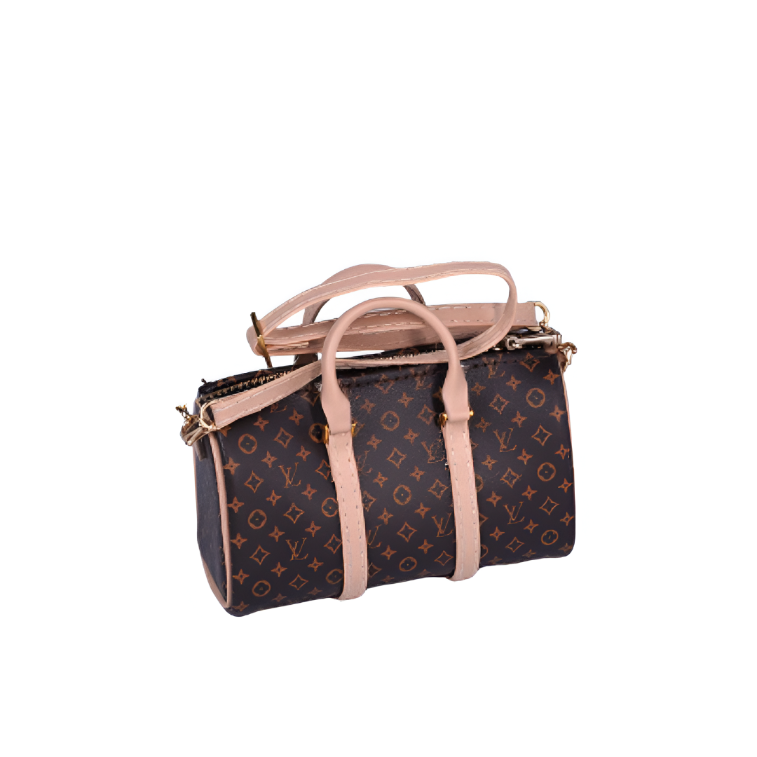 Labubu L.V Inspired Miniature Speedy Handbag